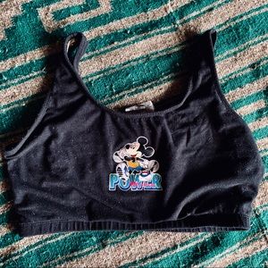 Vintage Mickey Mouse 🐭 sports bra